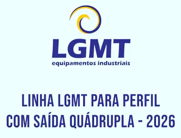 Linha lgmt para perfil com saída quádrupla
