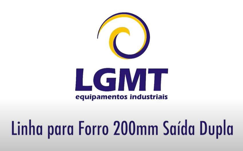 Linha LGMT para Forro de PVC 200MM com Saída Dupla