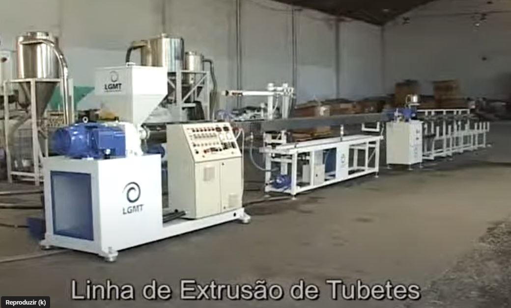 Linha de Extrusão para Tubetes
